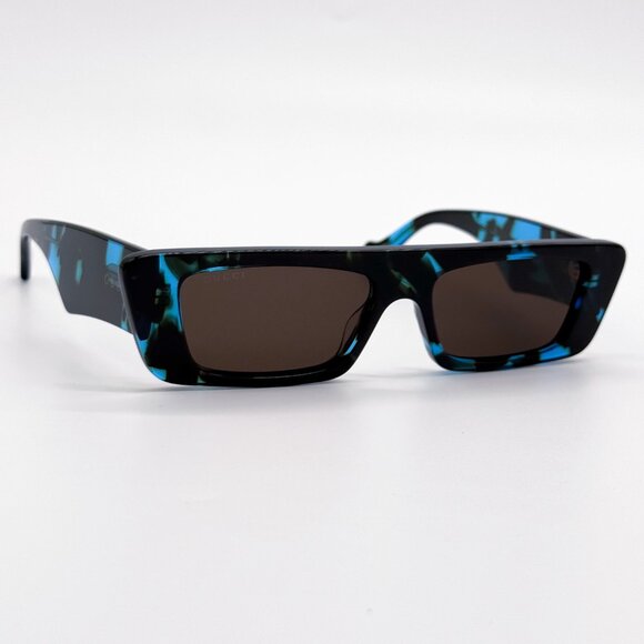 NEW GUCCI GG1331S 004 SQUARE BLACK BLUE UNISEX SUNGLASSES GUCCI - Picture 1 of 15